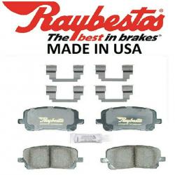 Ceramic Raybestos PGD721QS Premium Pads Rear for Subaru 